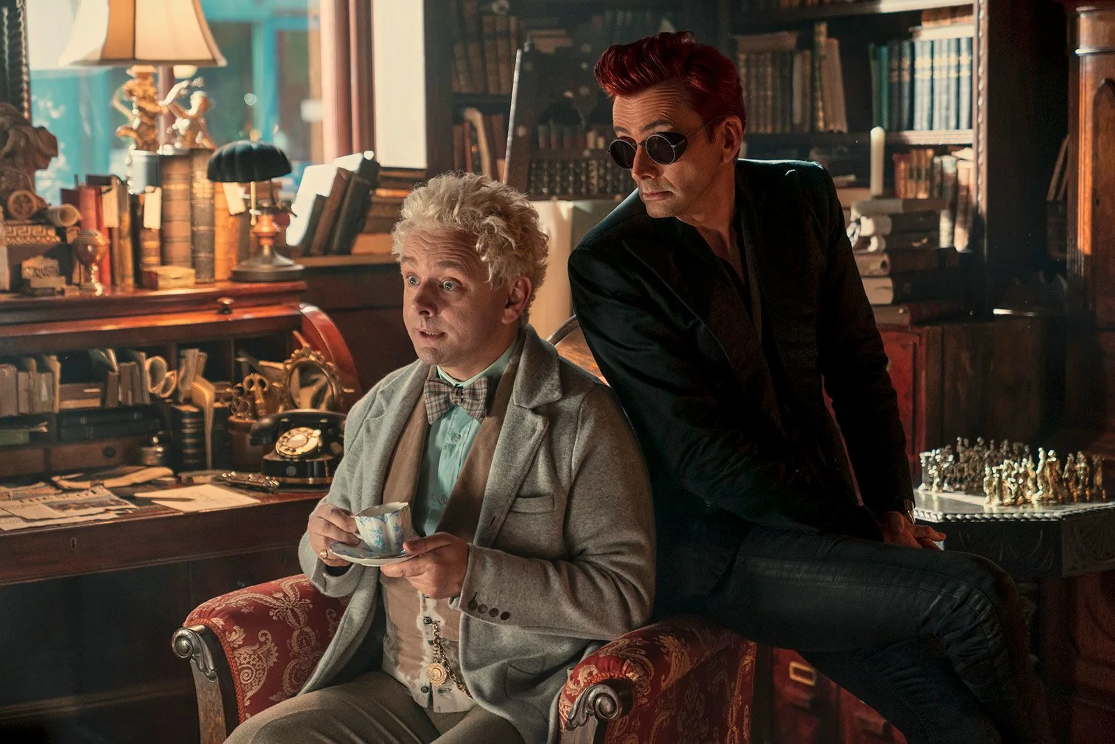 Still from Good Omens